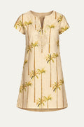 New York Mini Dress Tropical Print