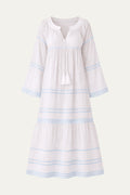 Pina Colada Maxi Dress in White