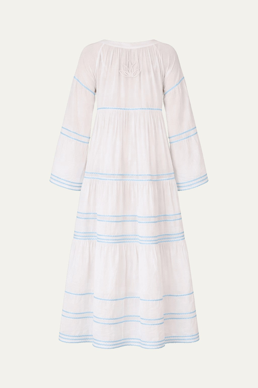 Pina Colada Maxi Dress in White