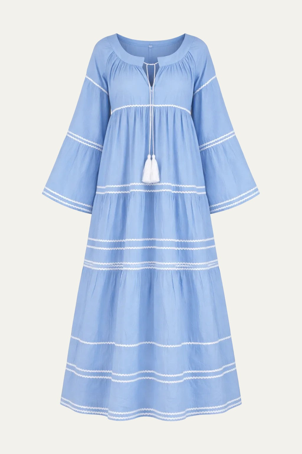Pina Colada Maxi Dress Sky Blue Miraya Cove by Gallabia Pina Colada Maxi Dress Sky Blue Miraya Cove by Gallabia