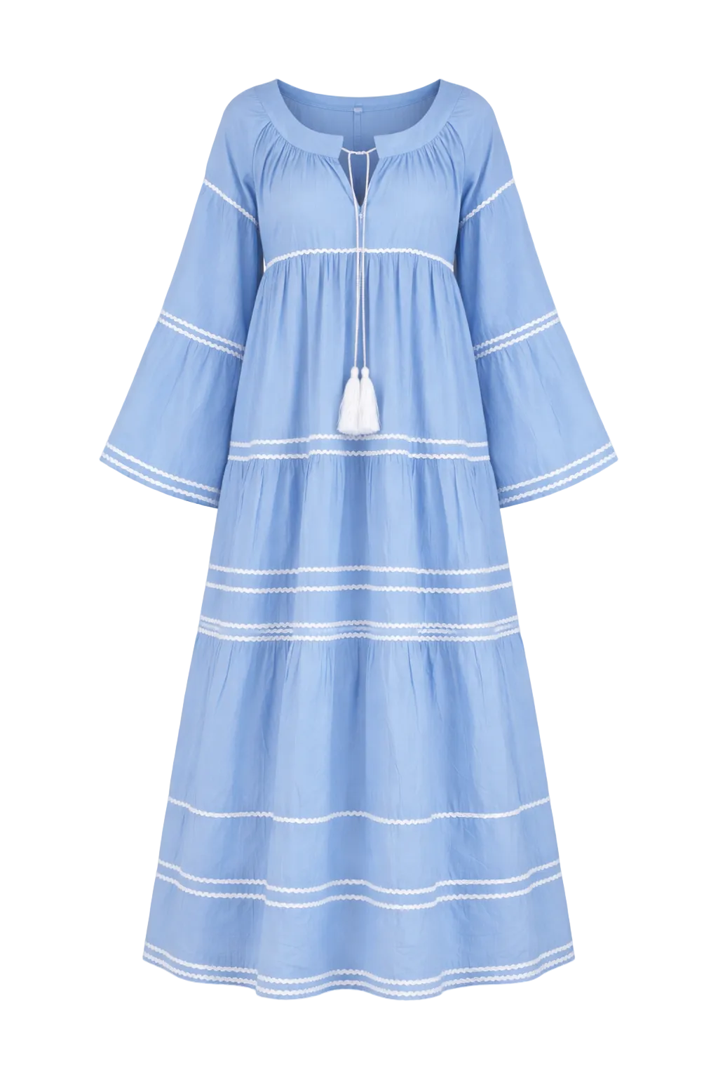 Blue Moon Maxi Green Leaf Dress – Miraya Cove by Gallabia