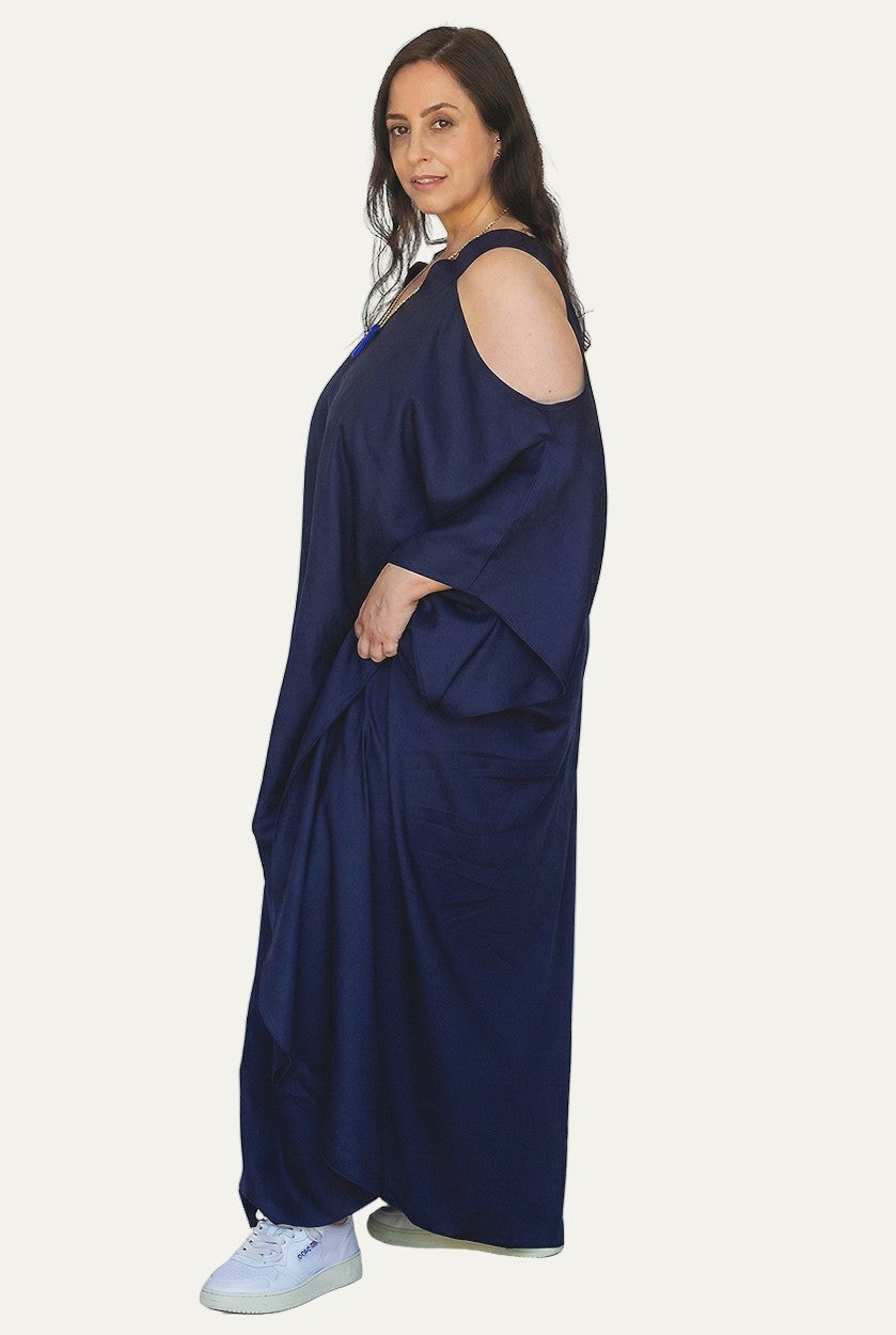 Queen Size Blue Dress