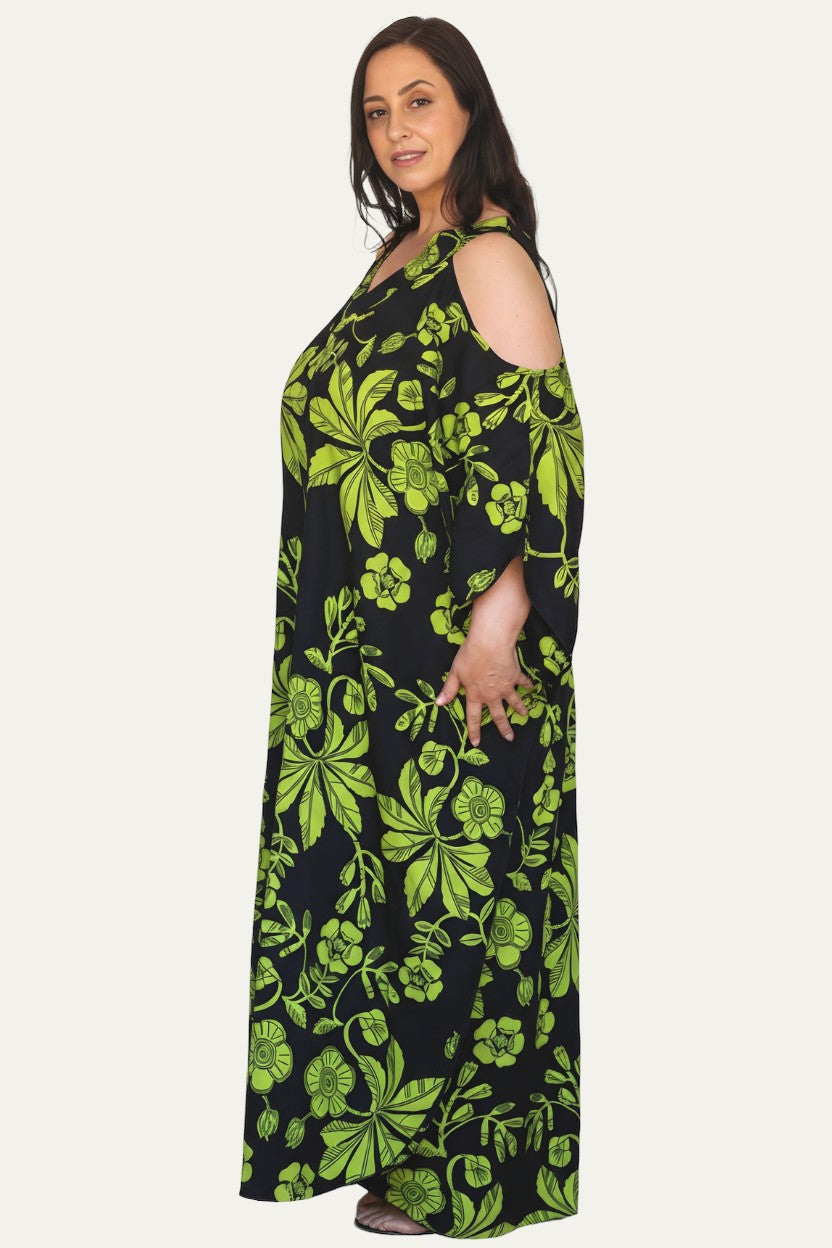 Queen Size Floral Dress