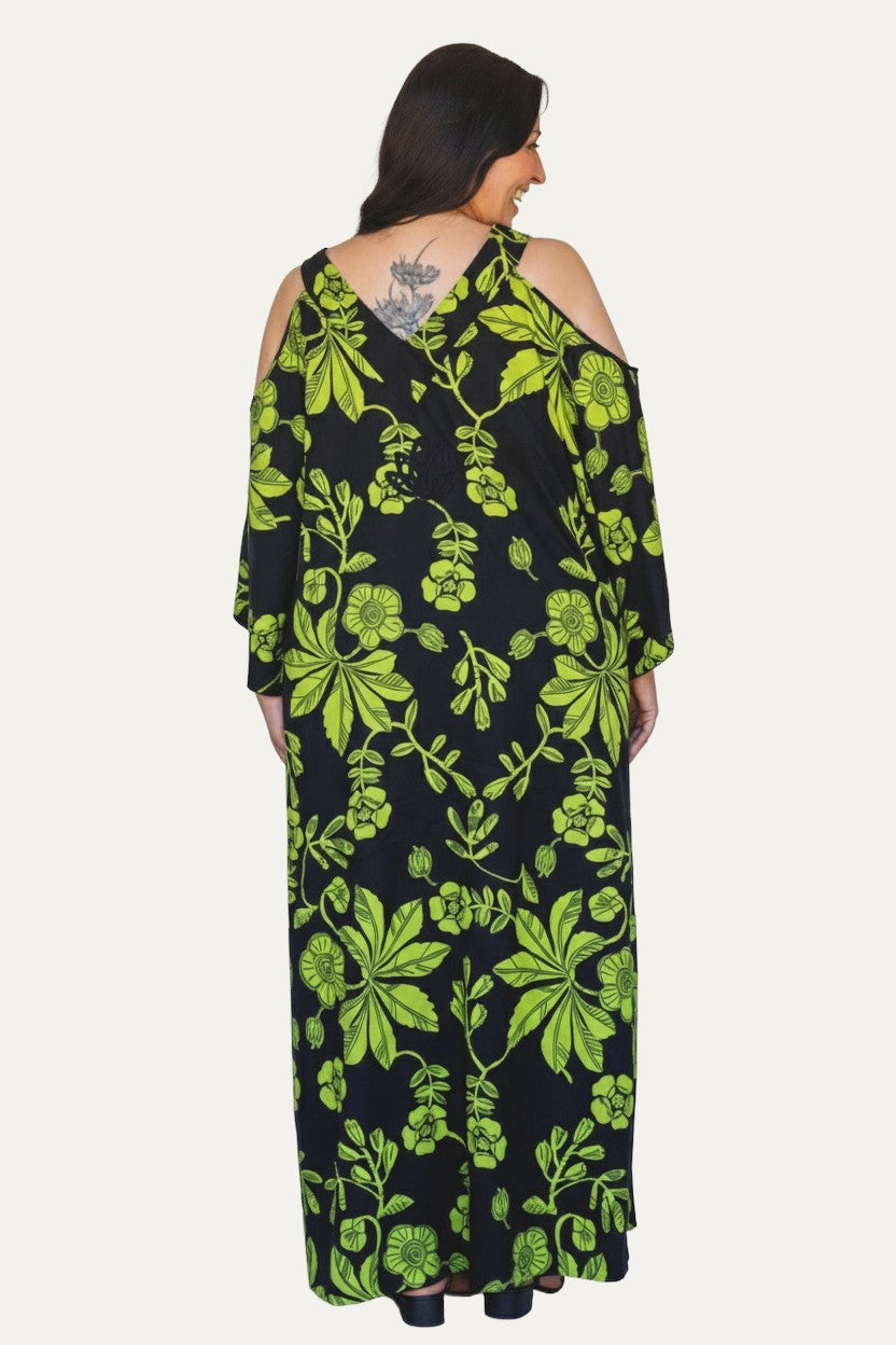 Queen Size Floral Dress