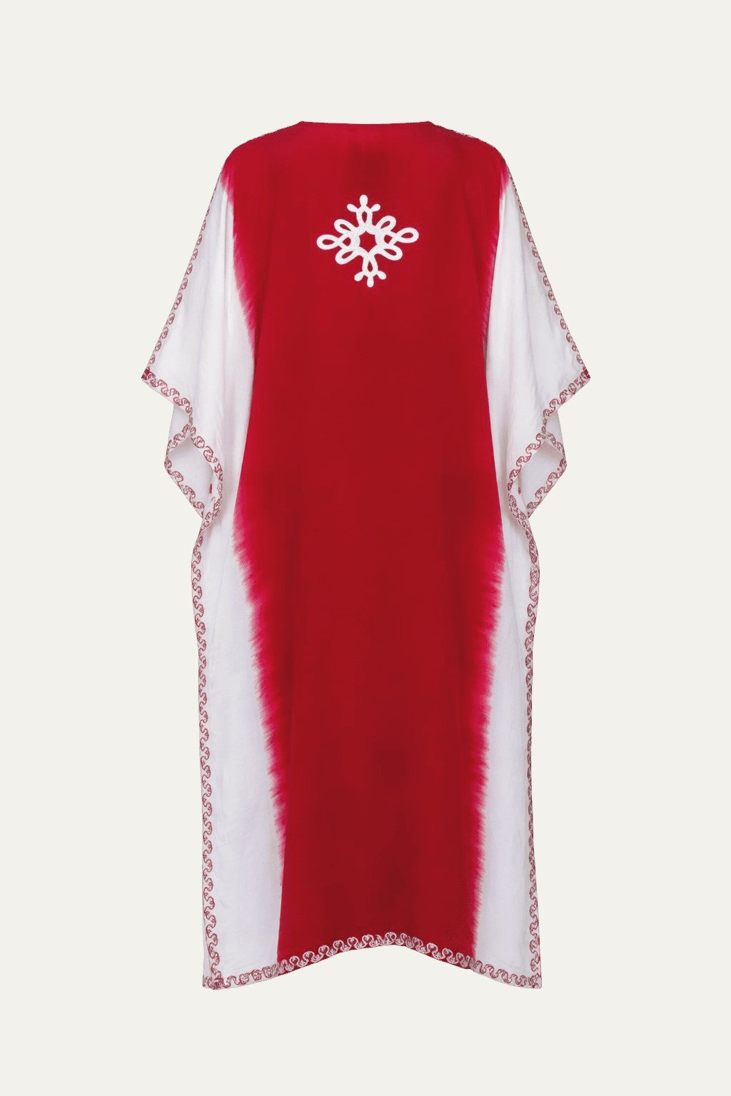 Queen Size Kashmir Silk Butterfly Kaftan
