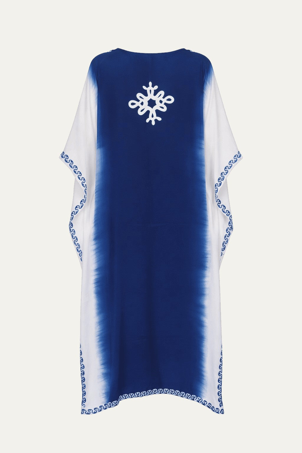 Queen Size Kashmir Silk Butterfly Kaftan