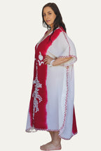 Queen Size Kashmir Silk Butterfly Kaftan