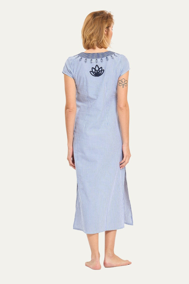 San Tropez Maxi Dress Blue