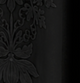 Kashmir Cotton Butterfly Black Kaftan