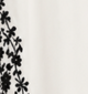 Kashmir Cotton Butterfly Kaftan White & Black