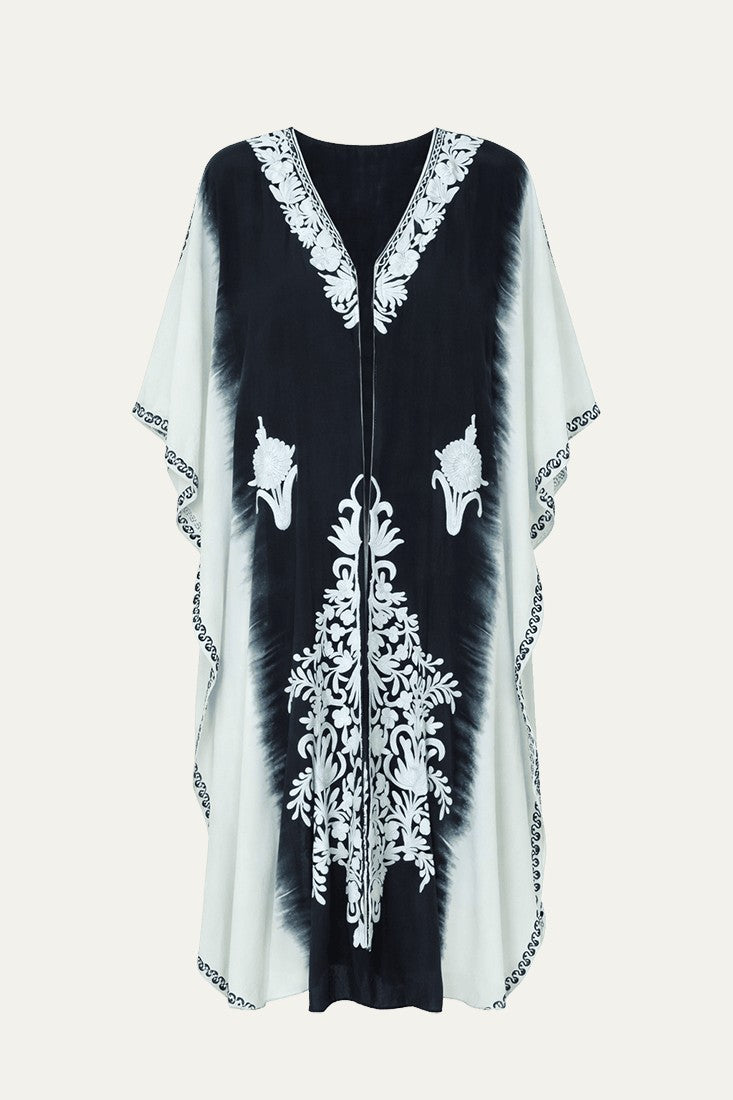 Silk Embroidery Kimono