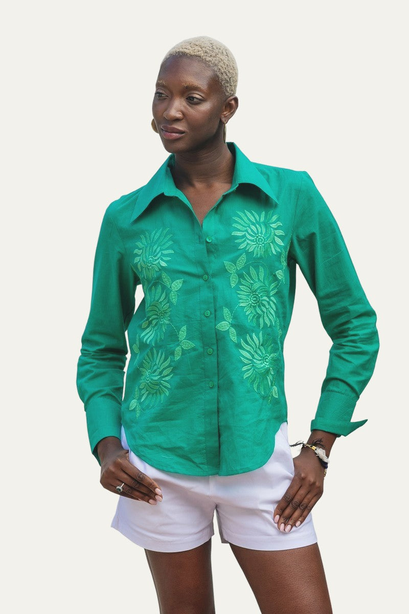 South Beach Shirt Green