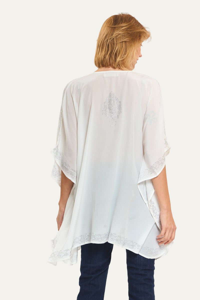 Swarovski Silk White Tunic