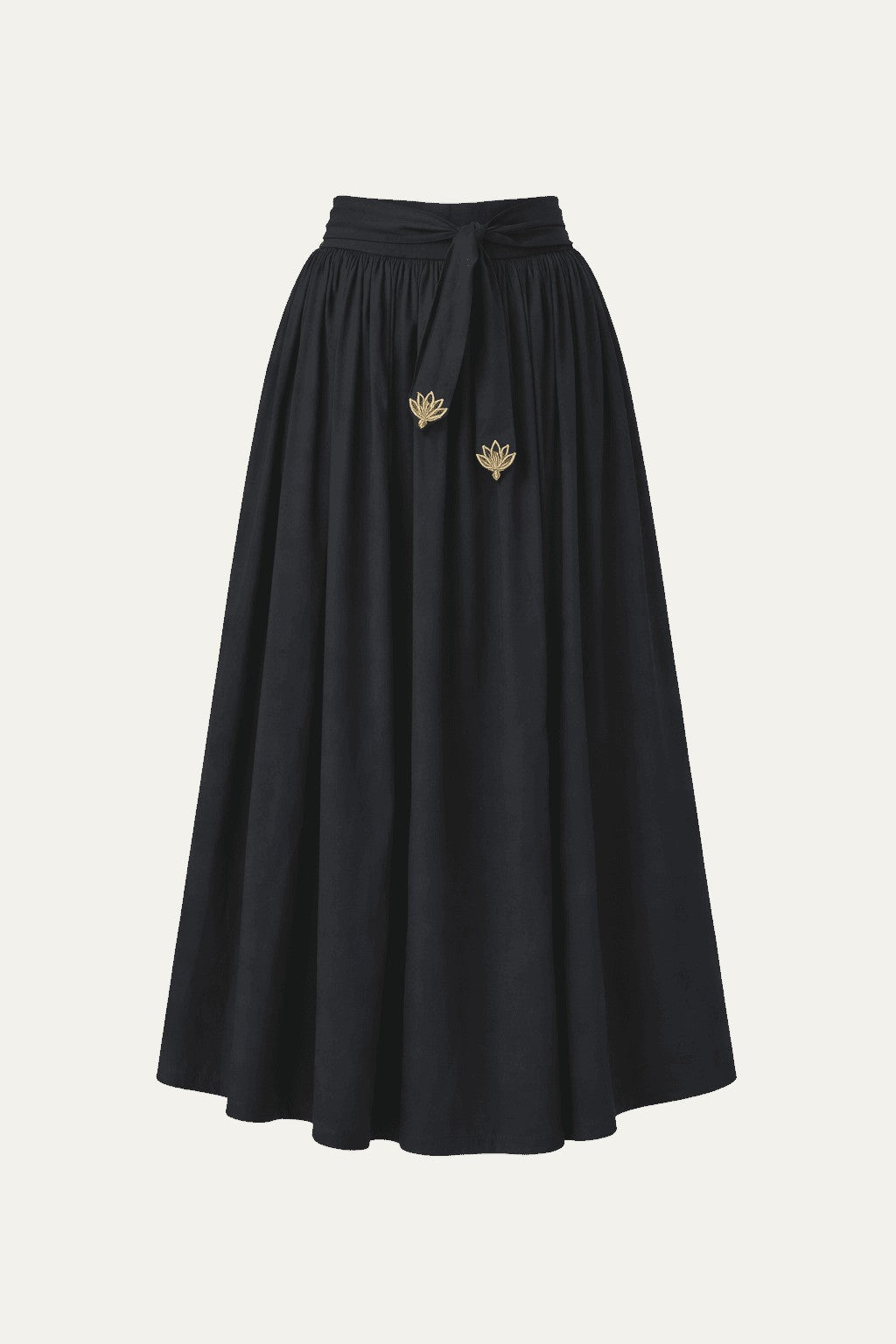 Taft Maxi Black Skirt