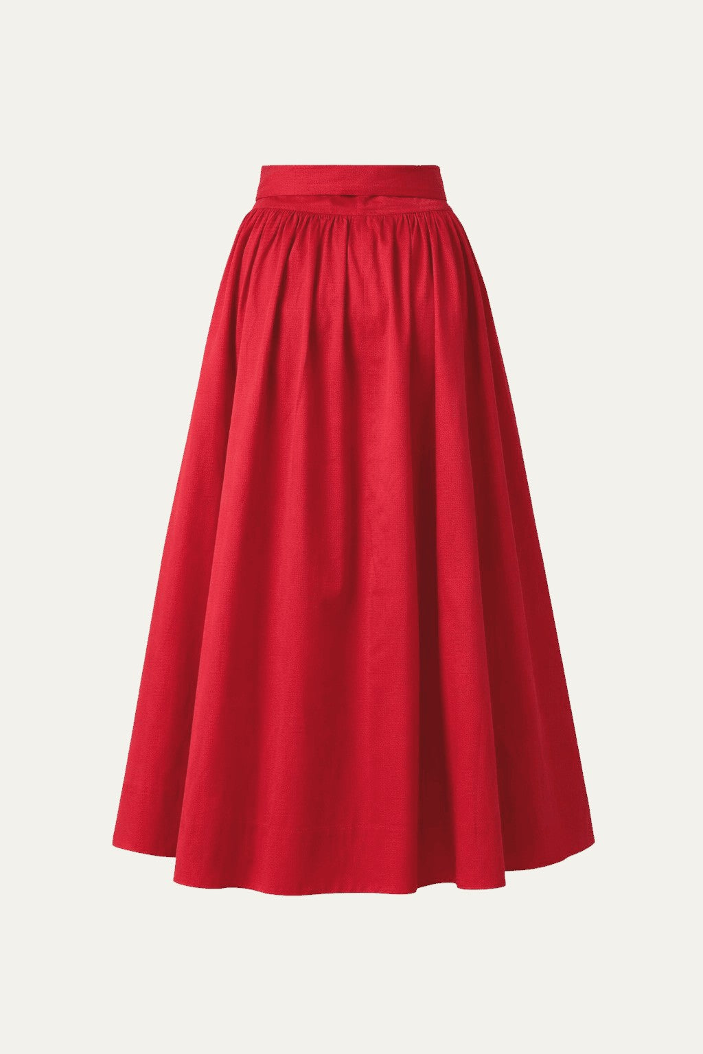 Taft Maxi Red Skirt