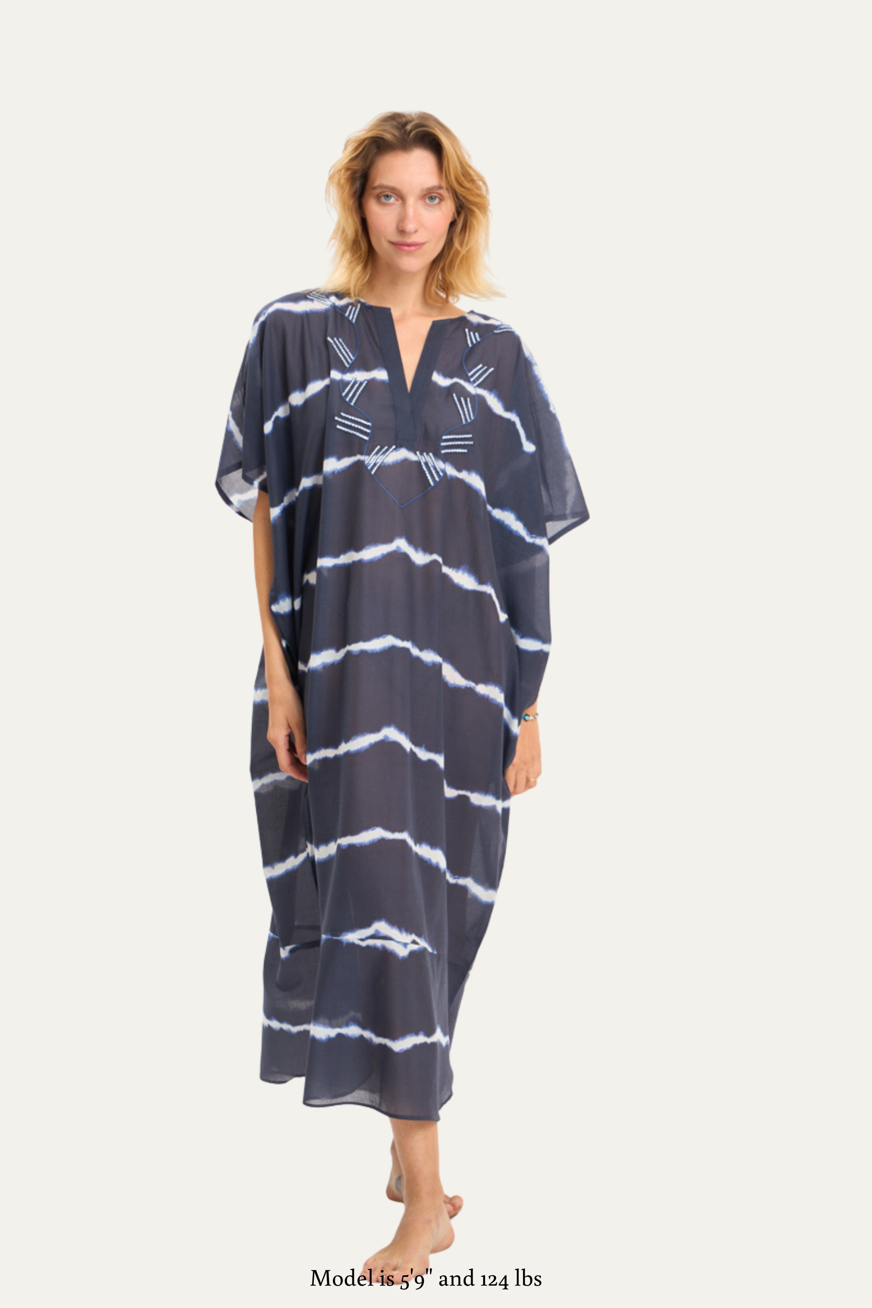 Arizona Butterfly Dress in Navy