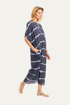 Arizona Butterfly Kaftan in Navy