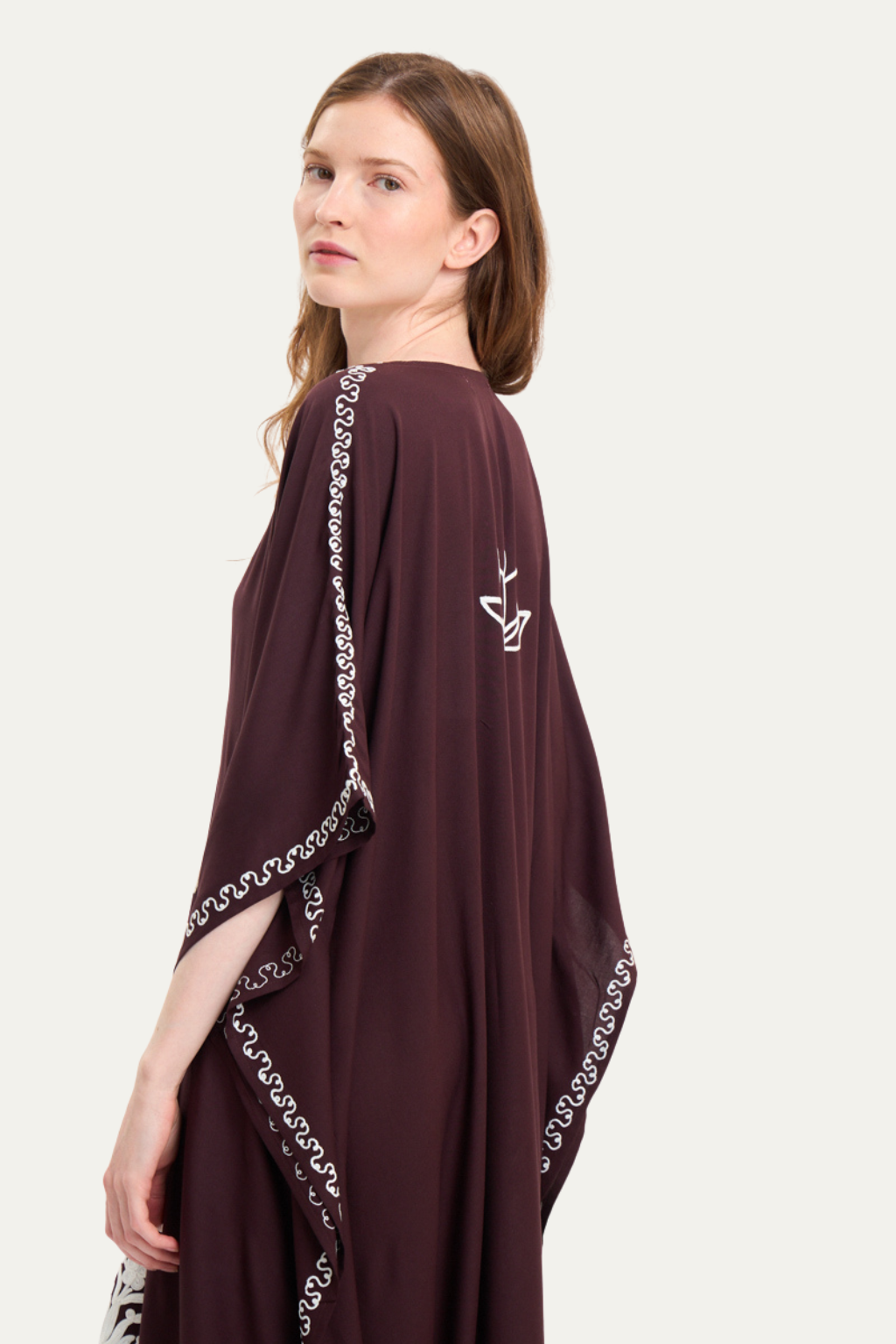 Kashmir Cotton Butterfly Dark Brown