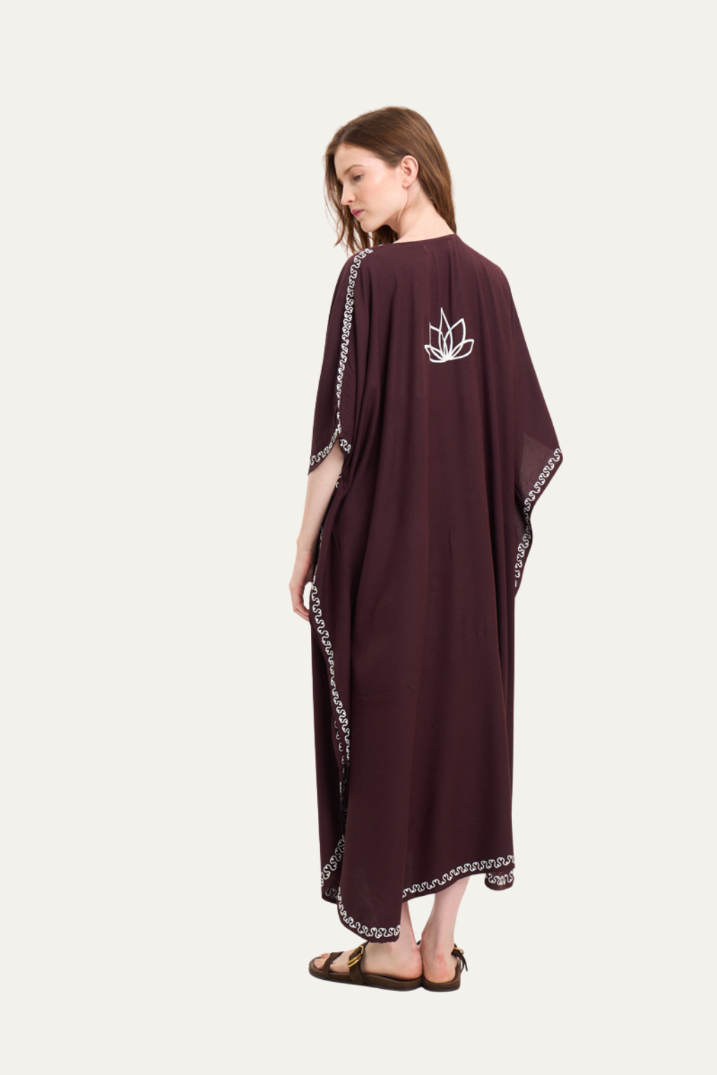 Kashmir Cotton Butterfly Dark Brown