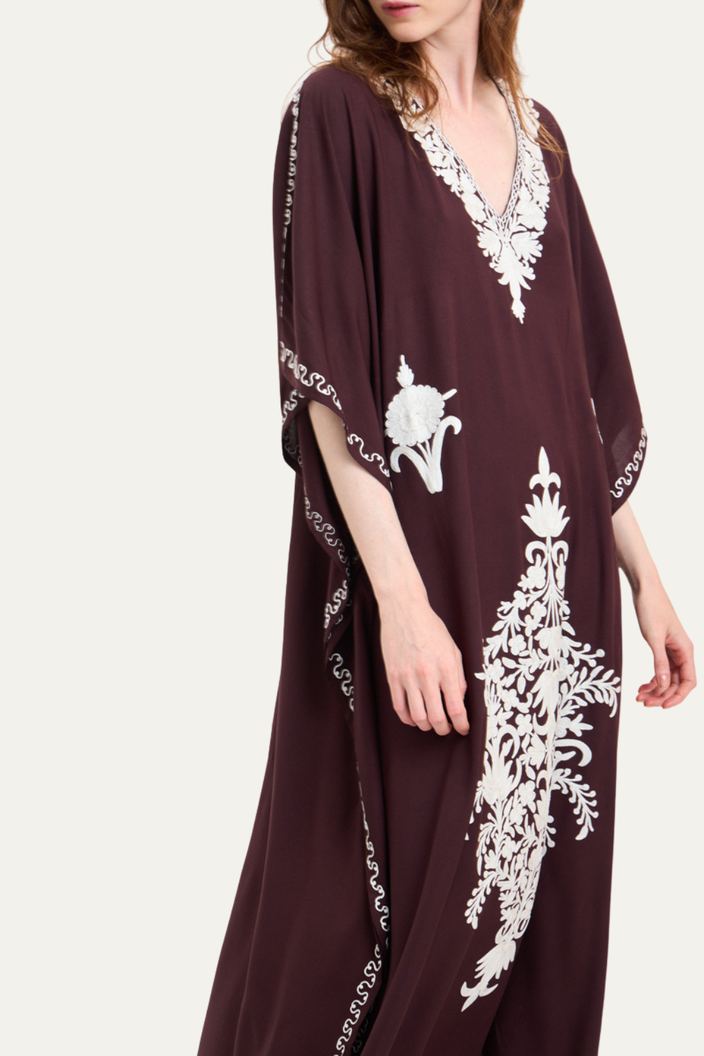 Kashmir Cotton Butterfly Dark Brown
