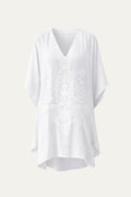 Kashmir Cotton Tunic White