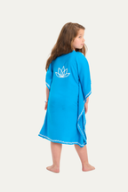 Girls Kashmir Cotton Turquoise – Mommy & Me Collection