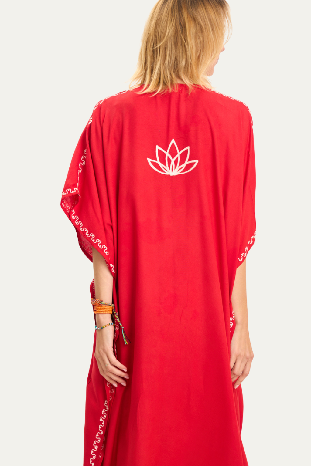 Kashmir Cotton Butterfly Red