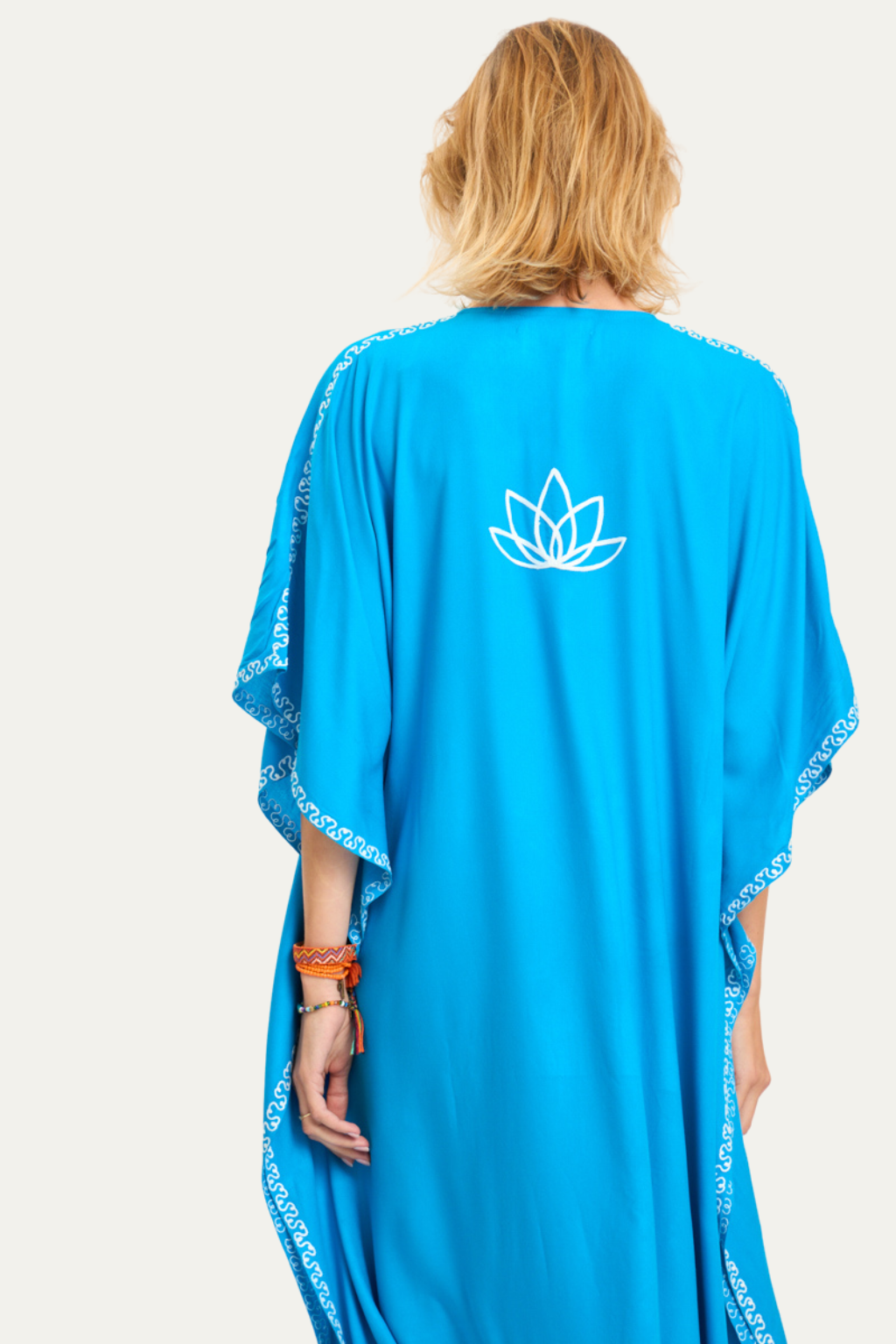 Kashmir Cotton Butterfly Turquoise