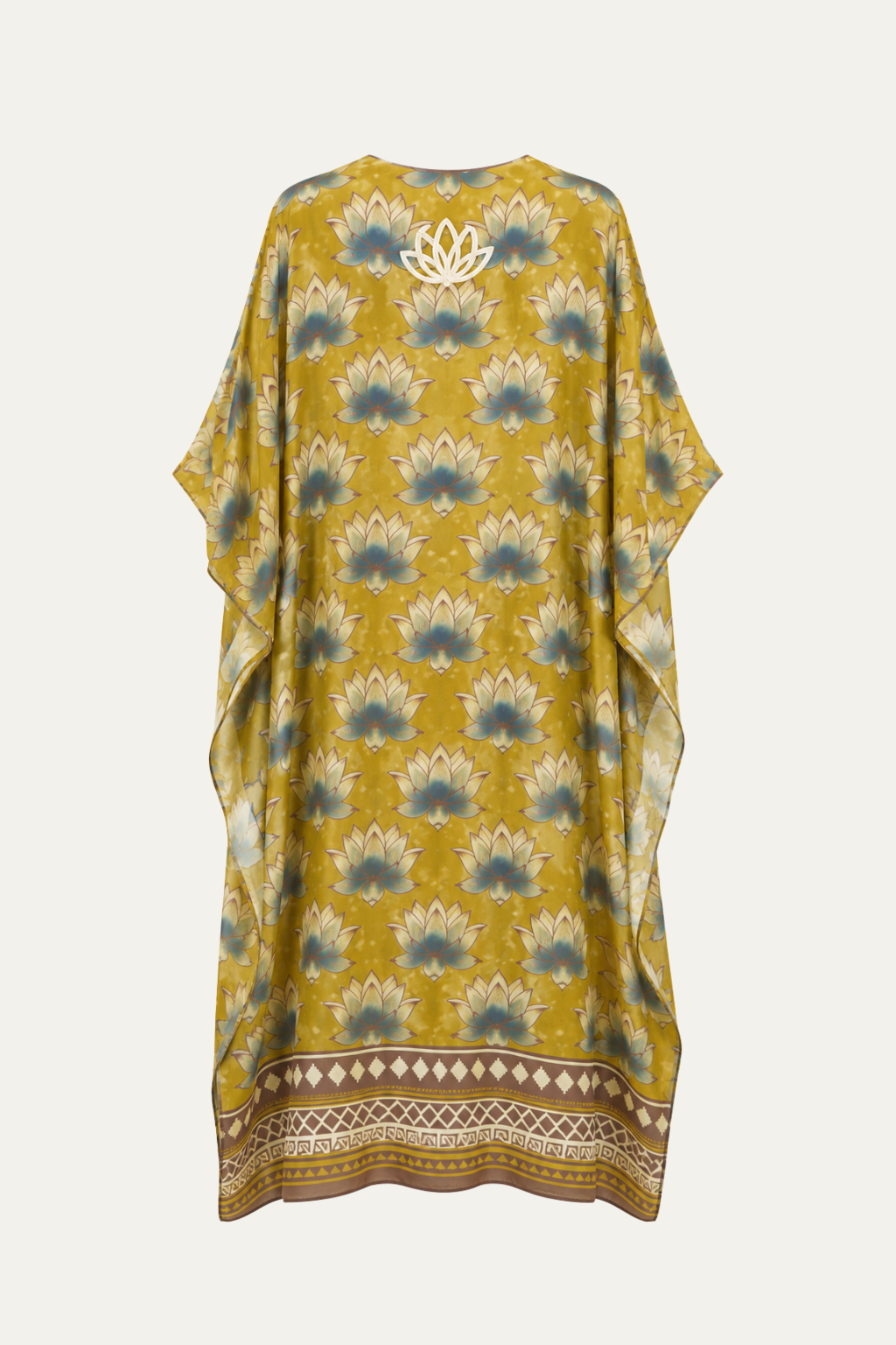 Lotus Silk Butterfly Dress