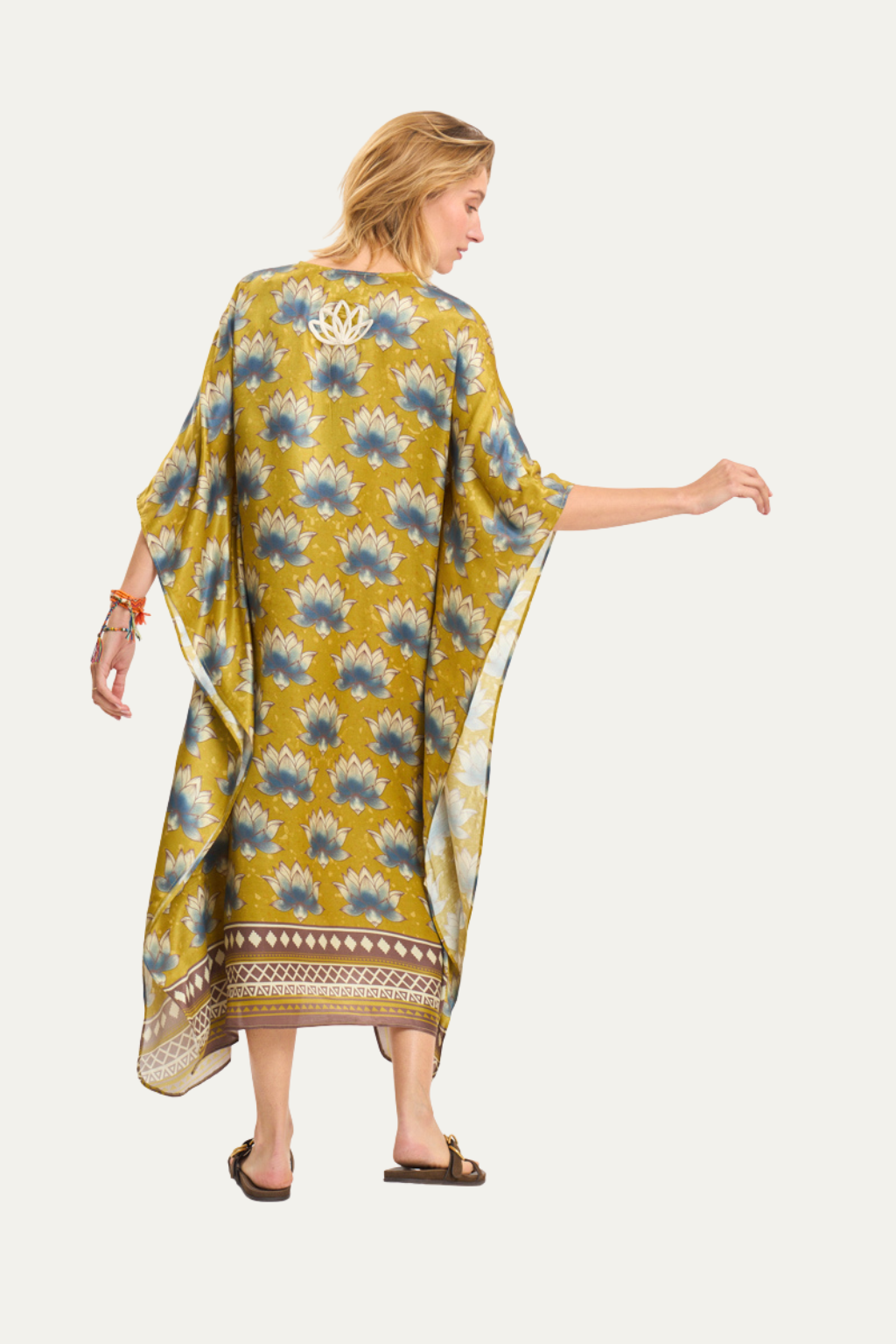 Lotus Silk Butterfly Dress