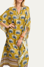Lotus Silk Butterfly Dress