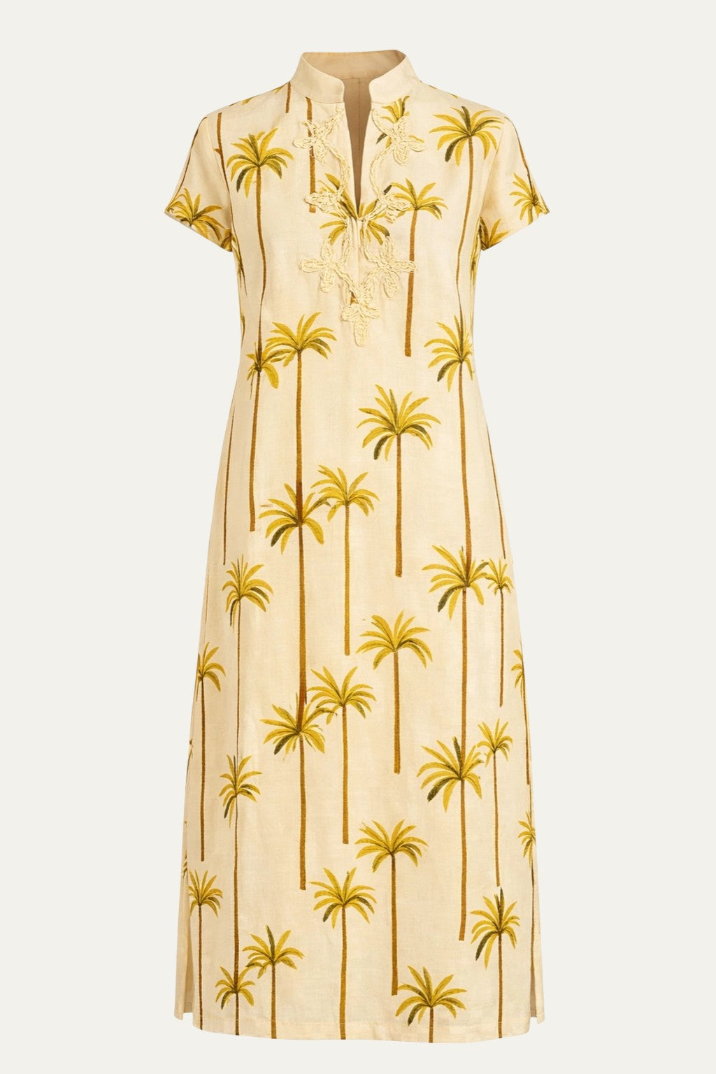 New York Maxi Tropical Print