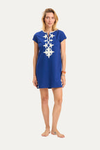 New York Mini Dress in Blue