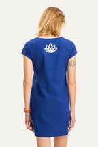 New York Mini Dress in Blue