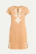 New York Mini Dress Beige