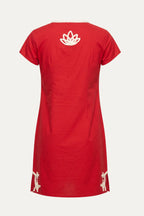 New York Mini Dress in Red