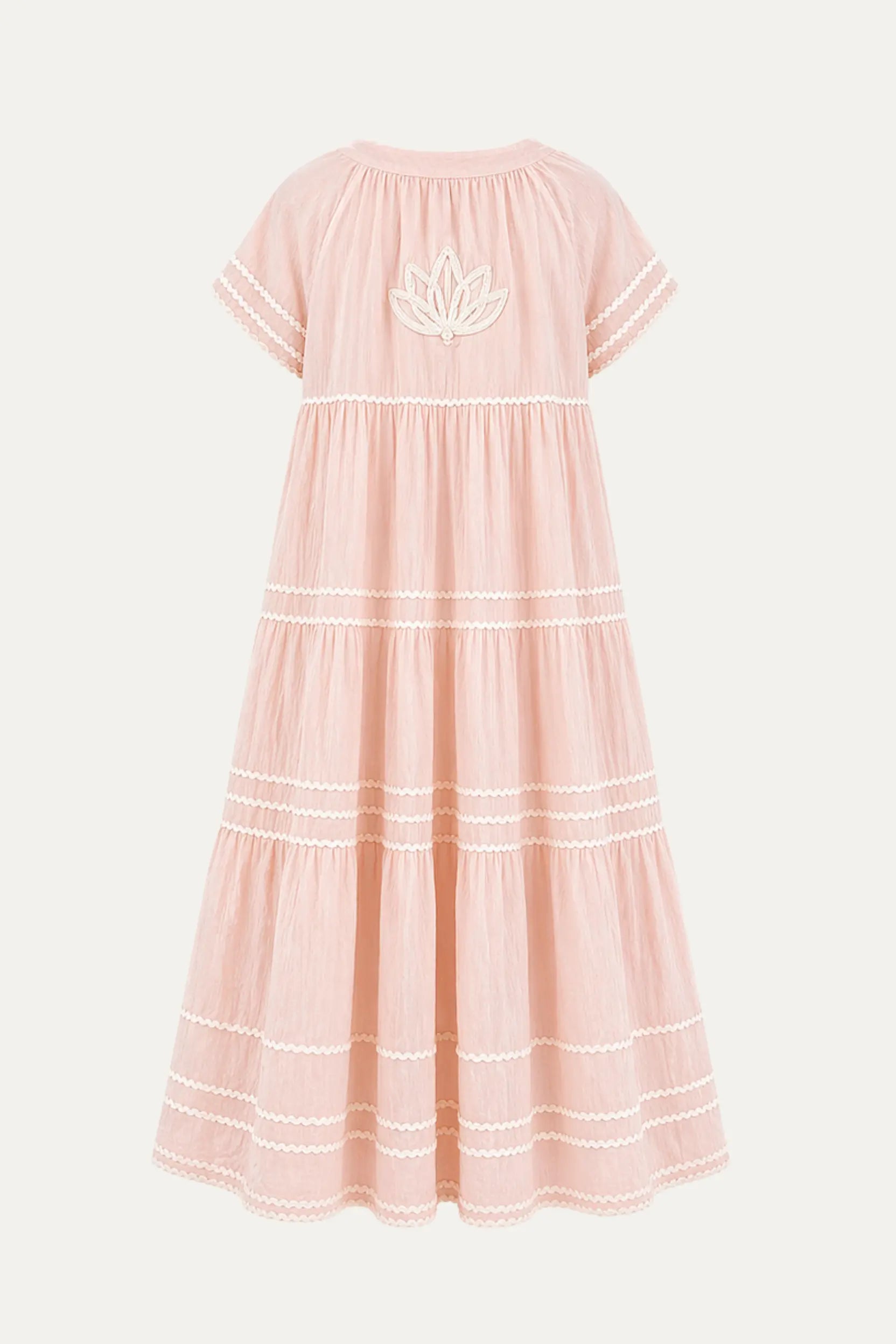 Pina Colada Maxi Dress in Blush