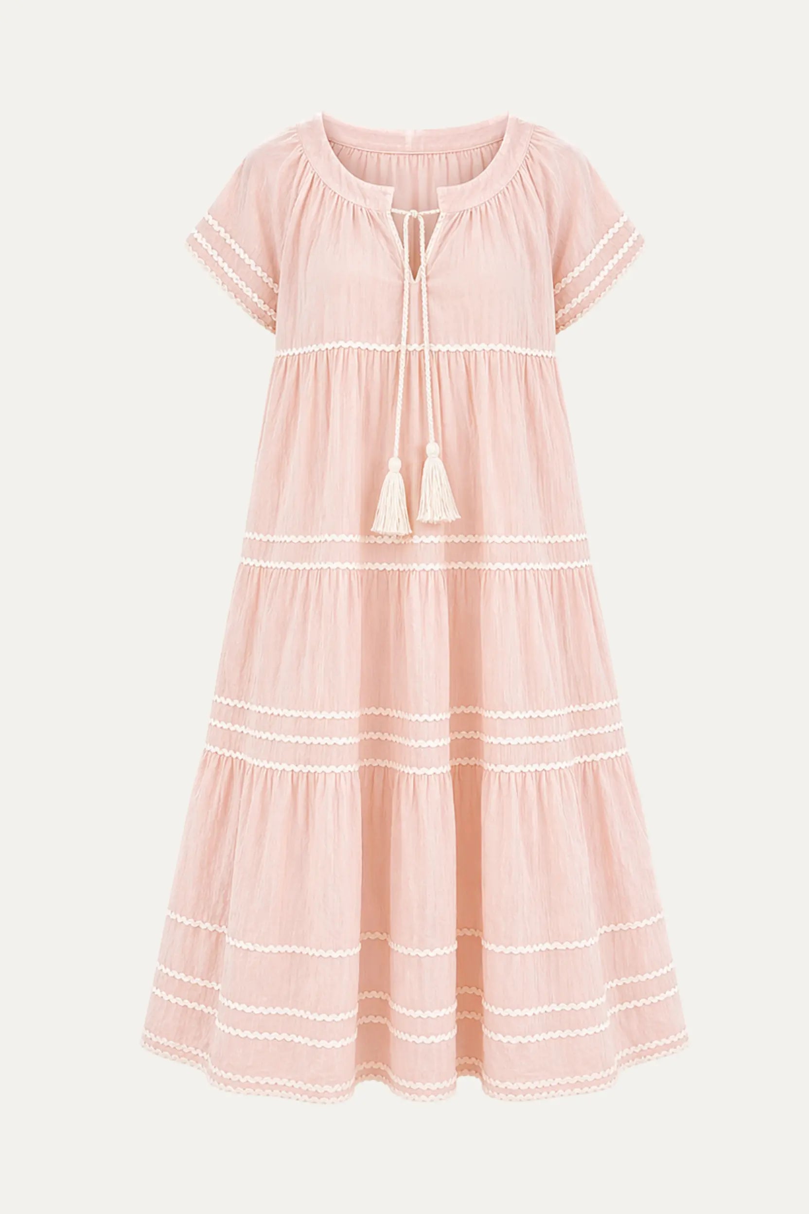 Pina Colada Maxi Dress in Blush