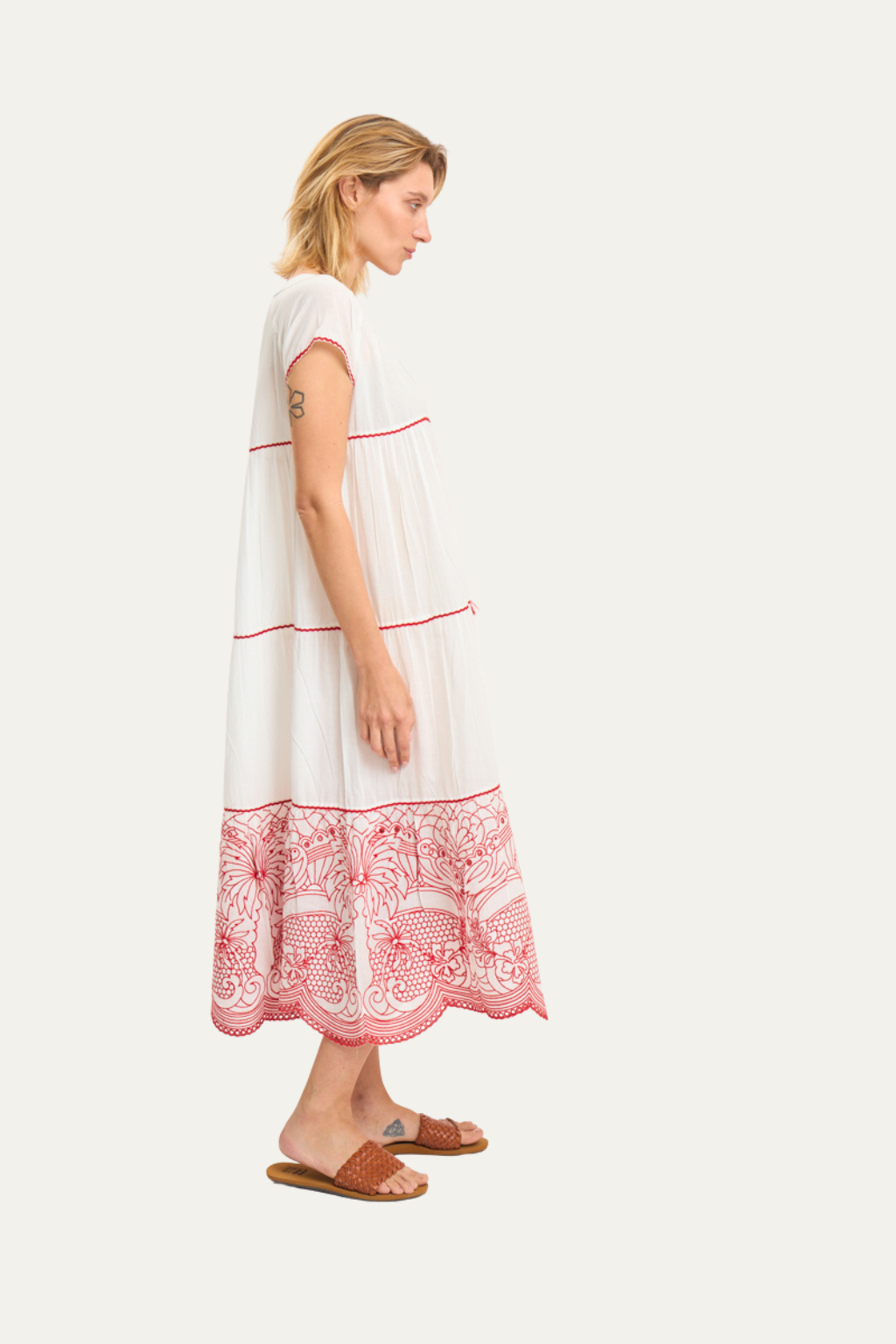 Pina Colada Sunflower Maxi Dress