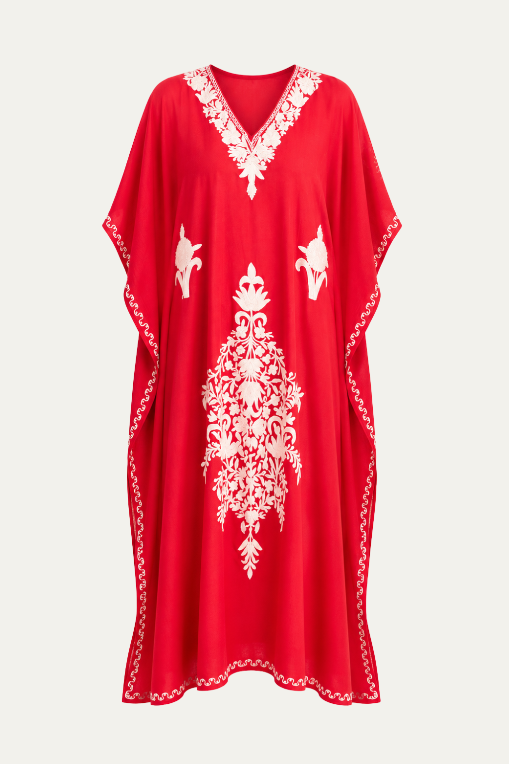 Kashmir Cotton Butterfly Red